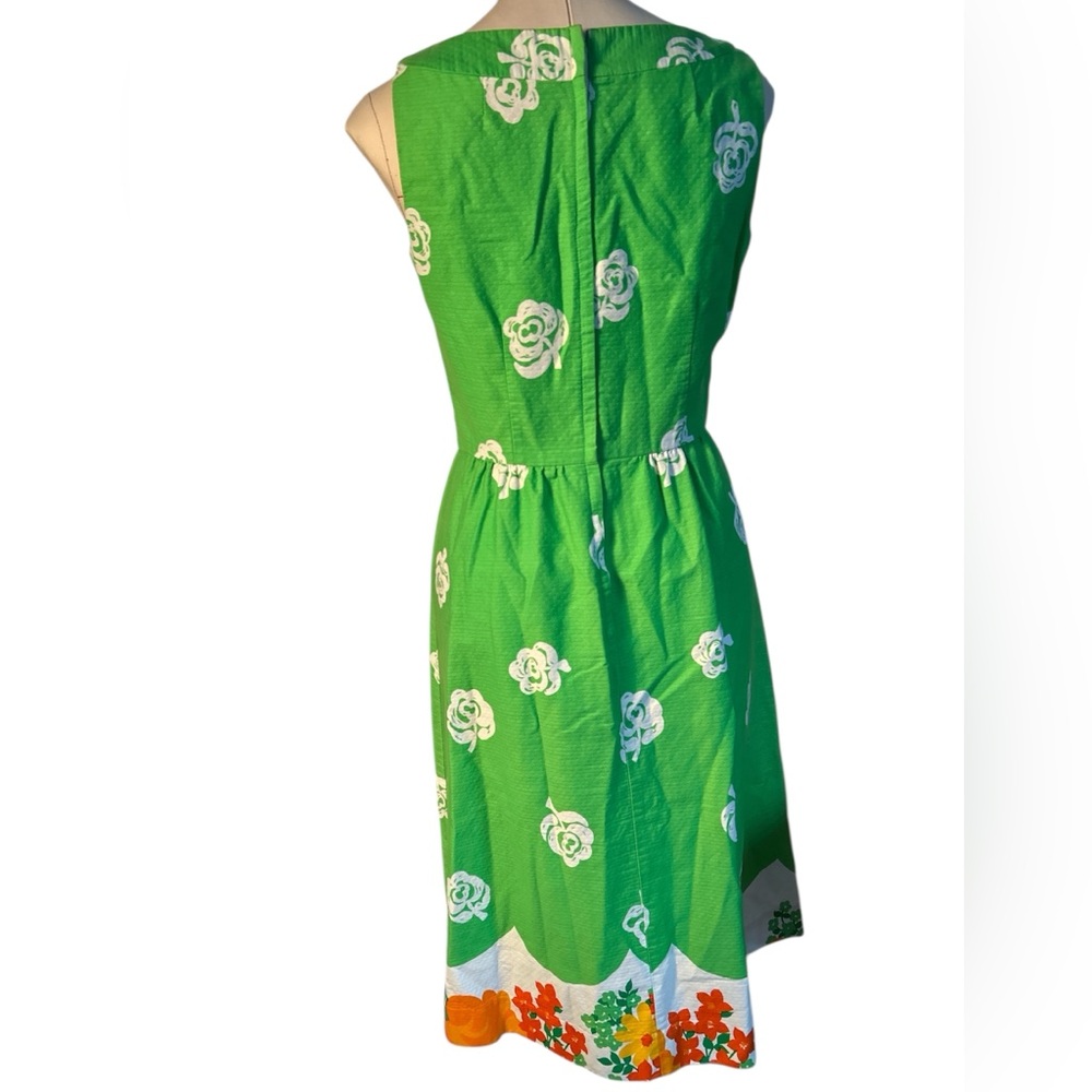 60’s Malia Hawaii floral sleeveless dress - Picture 3 of 11